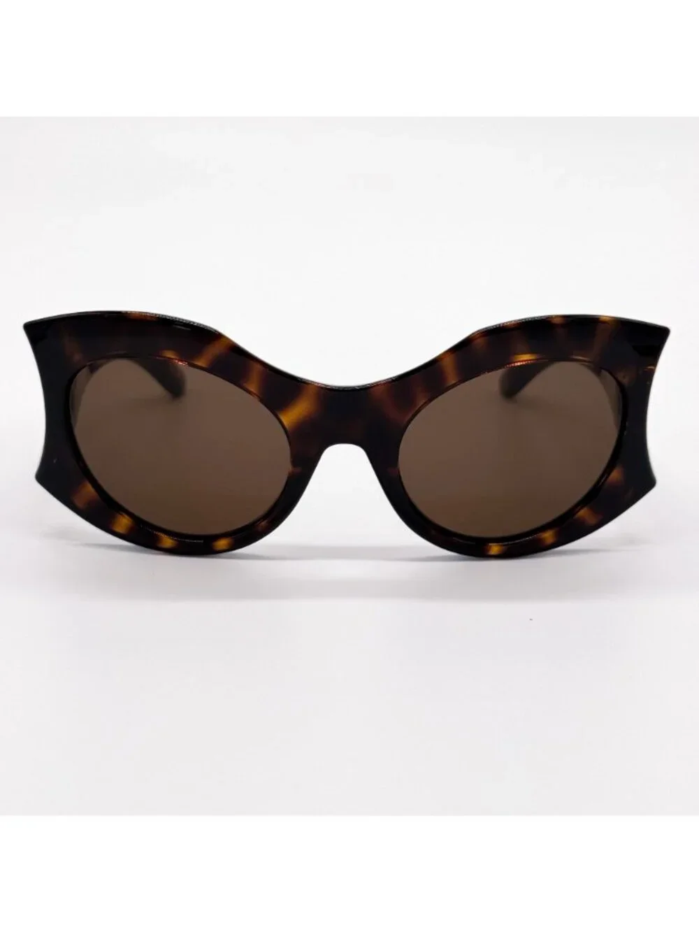 NEW BALENCIAGA BB0256S 002 SUNGLASSES BROWN BUTTERFLY WOMEN EYEWEAR BALENCIAGA - Picture 4 of 9